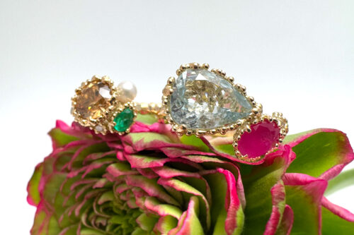 GEMSTONE RINGS made from SUNI.